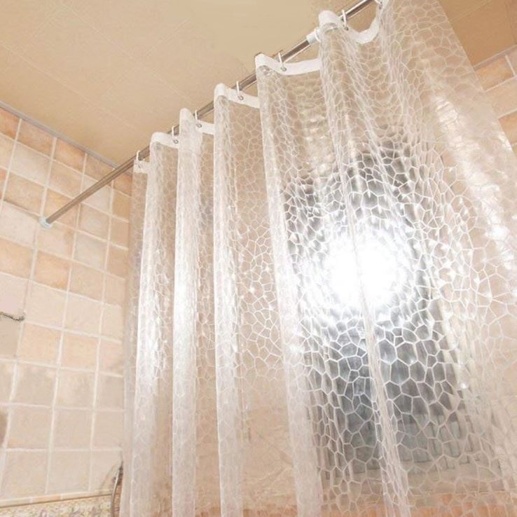 chất liệu rèm nhựa phòng tắm