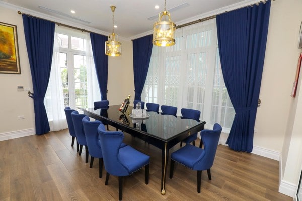 lý do nên sử dụn rèm xan dương
