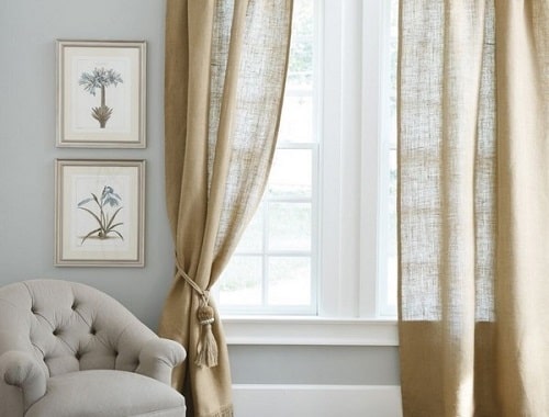rèm vải canvas, vải bố