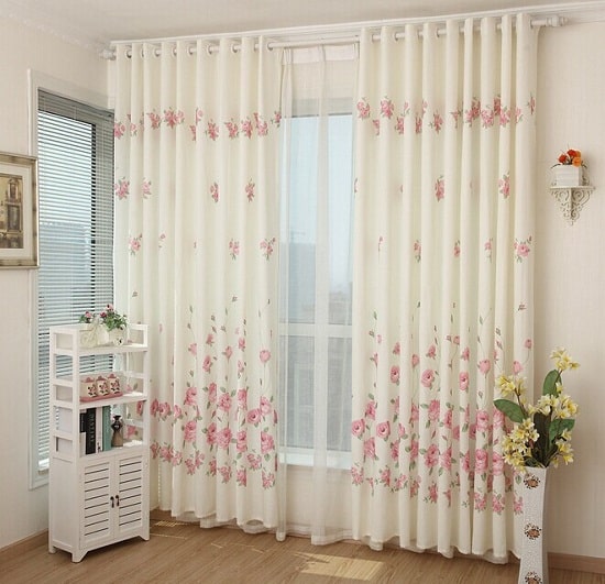 chọn họa tiết cho rèm phòng ngủ